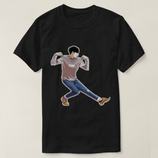 Webtoon Pistool Pistool T-shirt (Design voorkant)