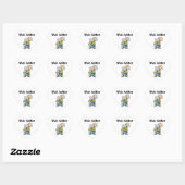 Webverslaafde Hart Sticker (Vel)