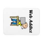 Webverslaafde Magneet (Horizontaal)