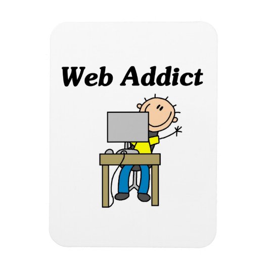 Webverslaafde Magneet (Verticaal)