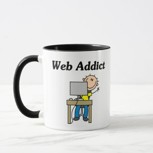 Webverslaafde Mok (Links)