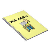 Webverslaafde Notitieboek (Rechterzijde)