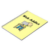 Webverslaafde Notitieboek (Linkerzijde)