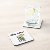 Webverslaafde Onderzetter (Rechterzijde)
