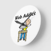 Webverslaafde Ronde Klok (Hoek)