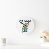 Webverslaafde Ronde Klok (Huis)