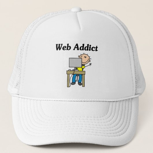 Webverslaafde Trucker Pet (Voorkant)