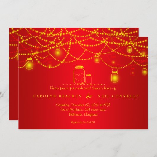 Weckpot | Roodhartritmester van mousserende lichte Kaart (Voorkant / Achterkant)