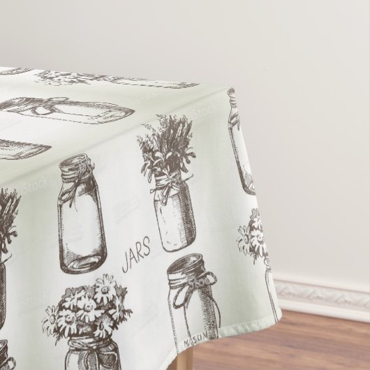 weckpotten tafelkleed (Voorbeeld)