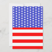 Wed, White en ik doen patriottische paren weduwing Kaart (Achterkant)