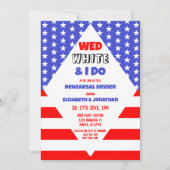 Wed, White en ik oefenen patriottisch repetitief d Kaart (Voorkant)