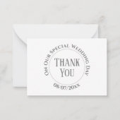 Weddag Bedankt voor je briefkaart (Voorkant)