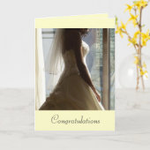 Weddag Kaart (Gele Bloem)