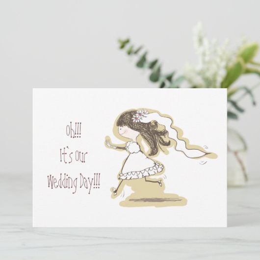 Weddag Kaart (Staand voorkant)