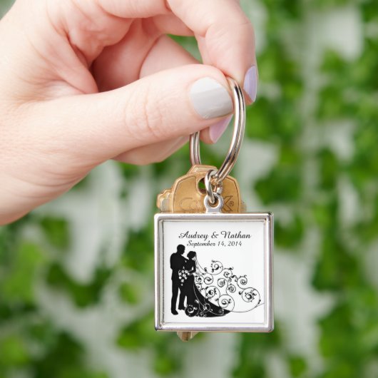 Weddag Silhouettes Persoonlijk Sleutelhanger (Hand)