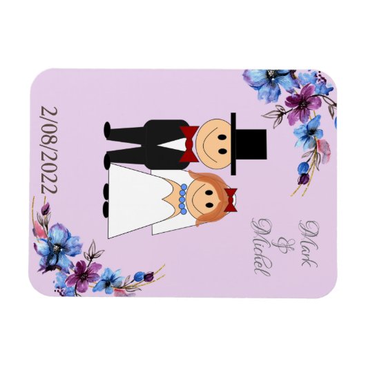 Weddatum Magneet (Horizontaal)