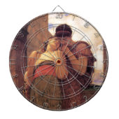Wedded Bliss (door Frederic Leighton) Dartbord (Voorkant)