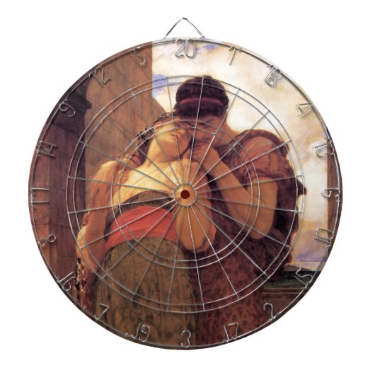 Wedded Bliss (door Frederic Leighton) Dartbord (Voorkant)