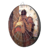 Wedded Bliss (door Frederic Leighton) Dartbord (Voorkant Rechts)