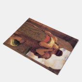 Wedded Bliss (door Frederic Leighton) Deurmat (Schuin)