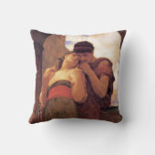 Wedded Bliss (door Frederic Leighton) Kussen (Achterkant)