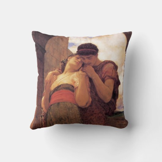 Wedded Bliss (door Frederic Leighton) Kussen (Achterkant)