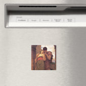 Wedded Bliss (door Frederic Leighton) Magneet (Insitu (Vaatwasser))