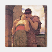 Wedded Bliss (door Frederic Leighton) Magneet (Voorkant)