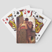 Wedded Bliss (door Frederic Leighton) Pokerkaarten (Achterkant)