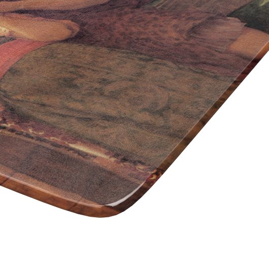 Wedded Bliss (door Frederic Leighton) Snijplank (Hoek)