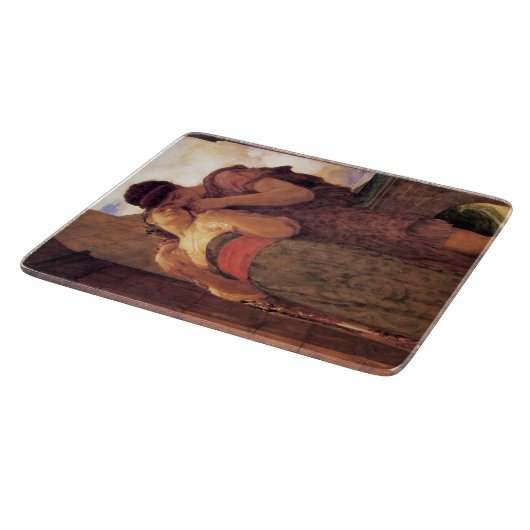 Wedded Bliss (door Frederic Leighton) Snijplank (Hoek)