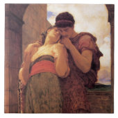 Wedded Bliss (door Frederic Leighton) Tegeltje (Voorkant)