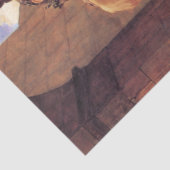 Wedded Bliss (door Frederic Leighton) Tissuepapier (Detail)