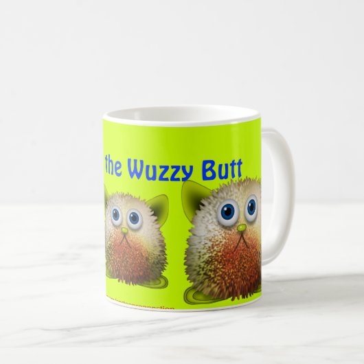 Weddell the Cudly Wuzzy-Butt Drink Mok (Voorkant rechts)