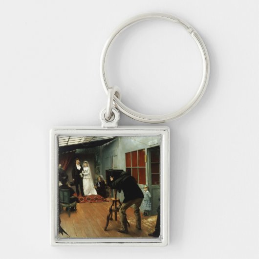 Wedden bij de fotograaf 1878-9 sleutelhanger (Voorkant)