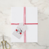 Wedden, dag Valenine, liefde Cadeaulabel (Met Touw)