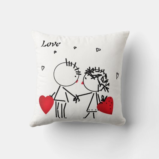 Wedden, dag Valenine, liefde Kussen (Achterkant)