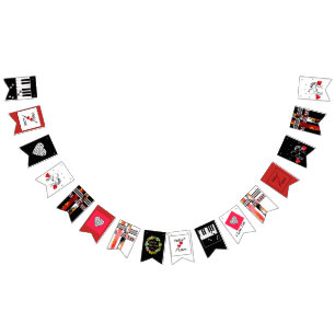 Wedden, dag Valenine, liefde Vlaggetjes