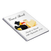 Wedden eenden 3 ... notitieboek gastboek (Rechterzijde)