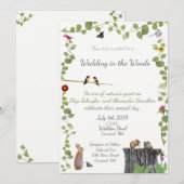 Wedden in de Bossen: Uitnodiging (Voorkant / Achterkant)