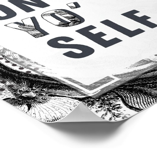 Wedden op jezelf Motivatie Poster (Hoek)