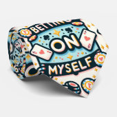 Wedden op mezelf stropdas (Opgerold)