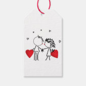 Wedden, Valentijnsdag Cadeaulabel (Voorkant)
