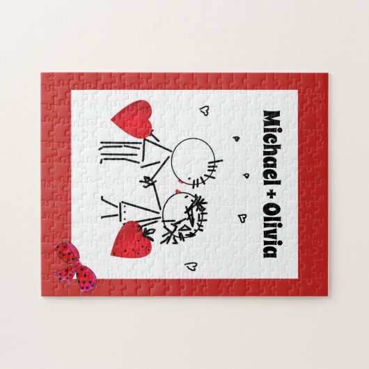 Wedden, Valentijnsdag Legpuzzel (Horizontaal)