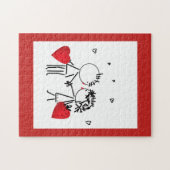 Wedden, Valentijnsdag Legpuzzel (Horizontaal)