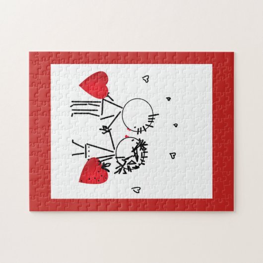 Wedden, Valentijnsdag Legpuzzel (Horizontaal)