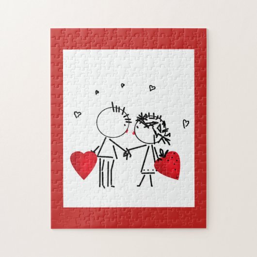 Wedden, Valentijnsdag Legpuzzel (Verticaal)