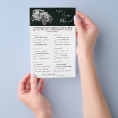 Weddenauto Wat is er op je Kaart voor het etalefoe (Hand)