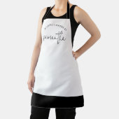 Weddenbloemen op naam Florist Business Uniform Schort (Insitu)