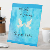 Weddenbordsessie - bruiloften, alle feestelijkhede reclamebord met voetstuk (Insitu)